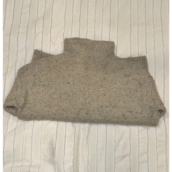 Vince Alpaca Wool Blend Funnel Neck Sweater Women's XS Quiet Luxury Timeless - Picture 16 of 16